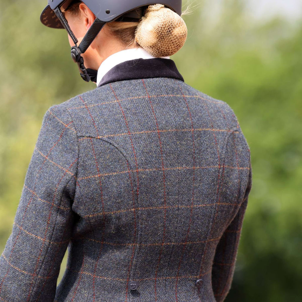 Aubrion by Shires Turnierjacket Saratoga Juniper Navy Check