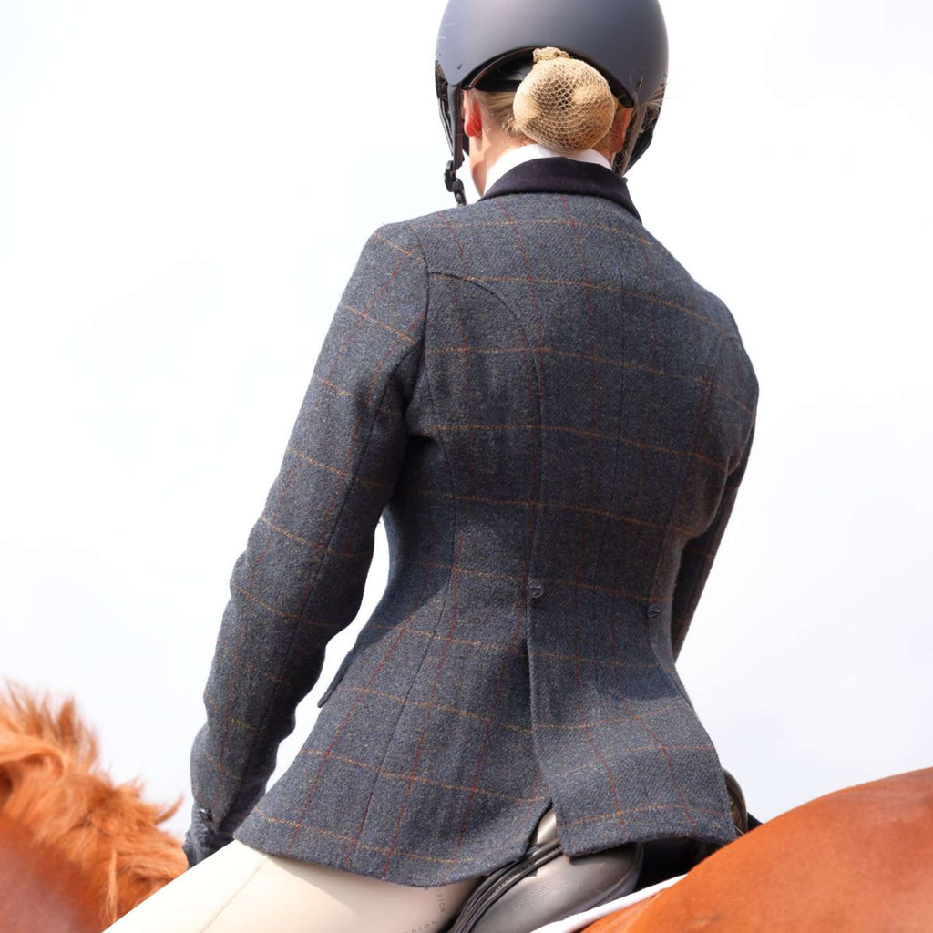 Aubrion by Shires Turnierjacket Saratoga Juniper Navy Check