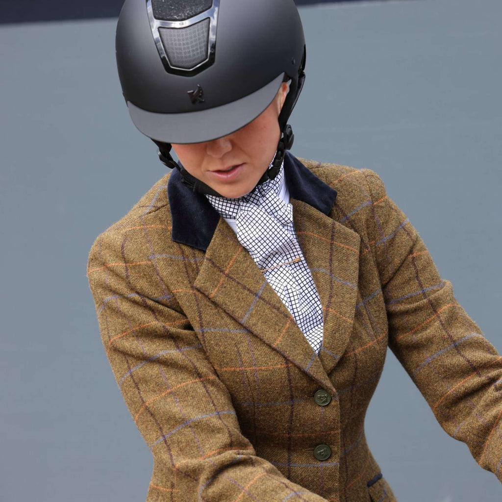 Aubrion by Shires Turnierjacket Saratoga Eichenbraun Check