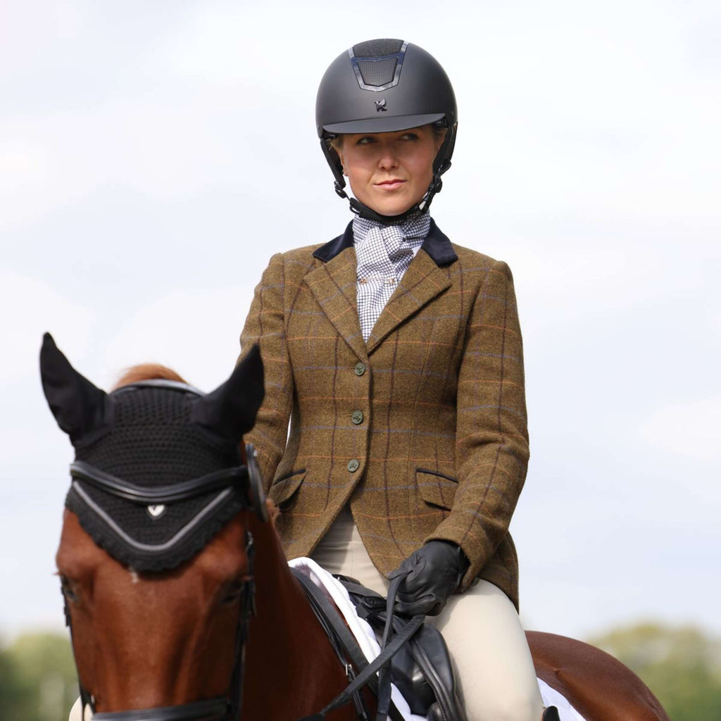 Aubrion by Shires Turnierjacket Saratoga Eichenbraun Check