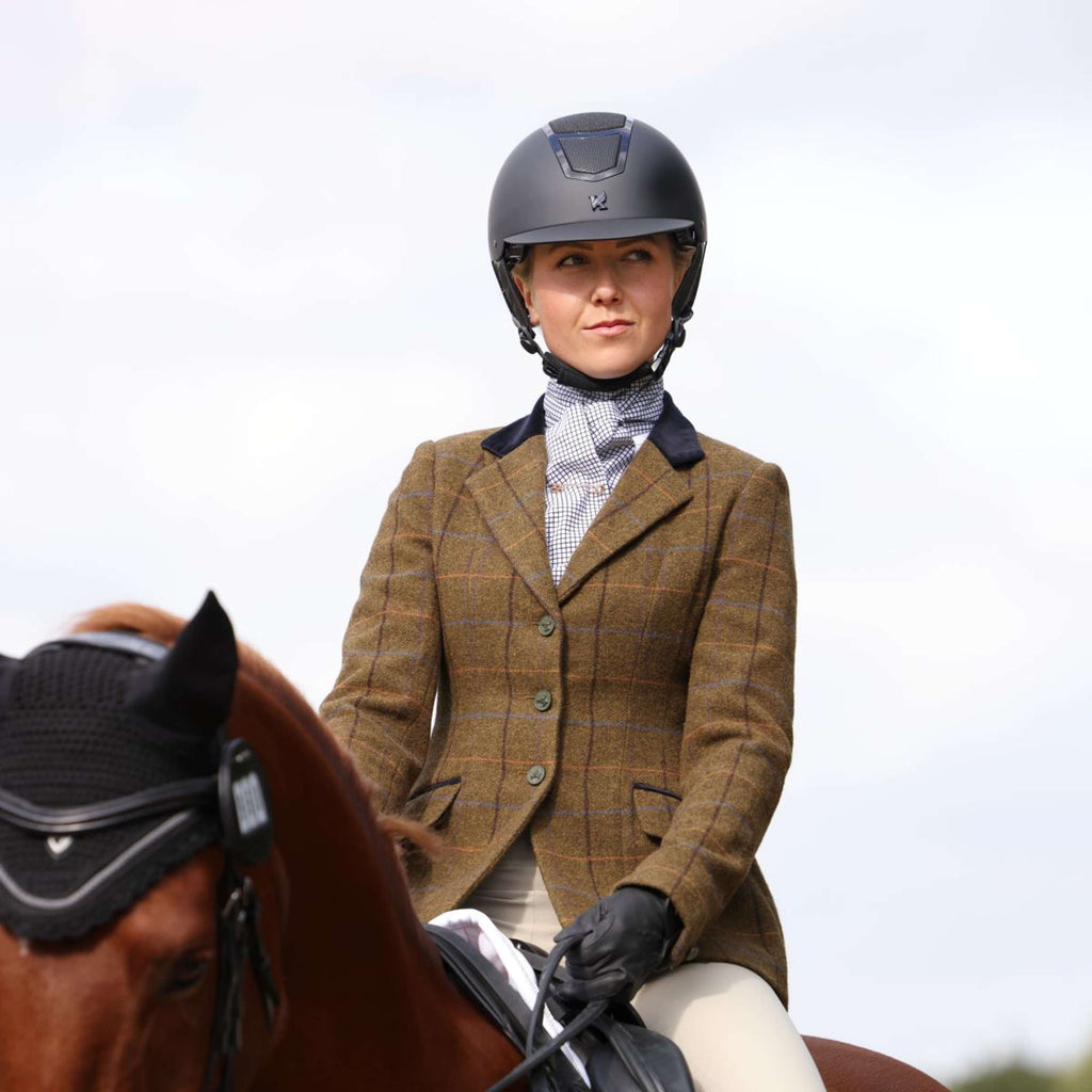 Aubrion by Shires Turnierjacket Saratoga Eichenbraun Check