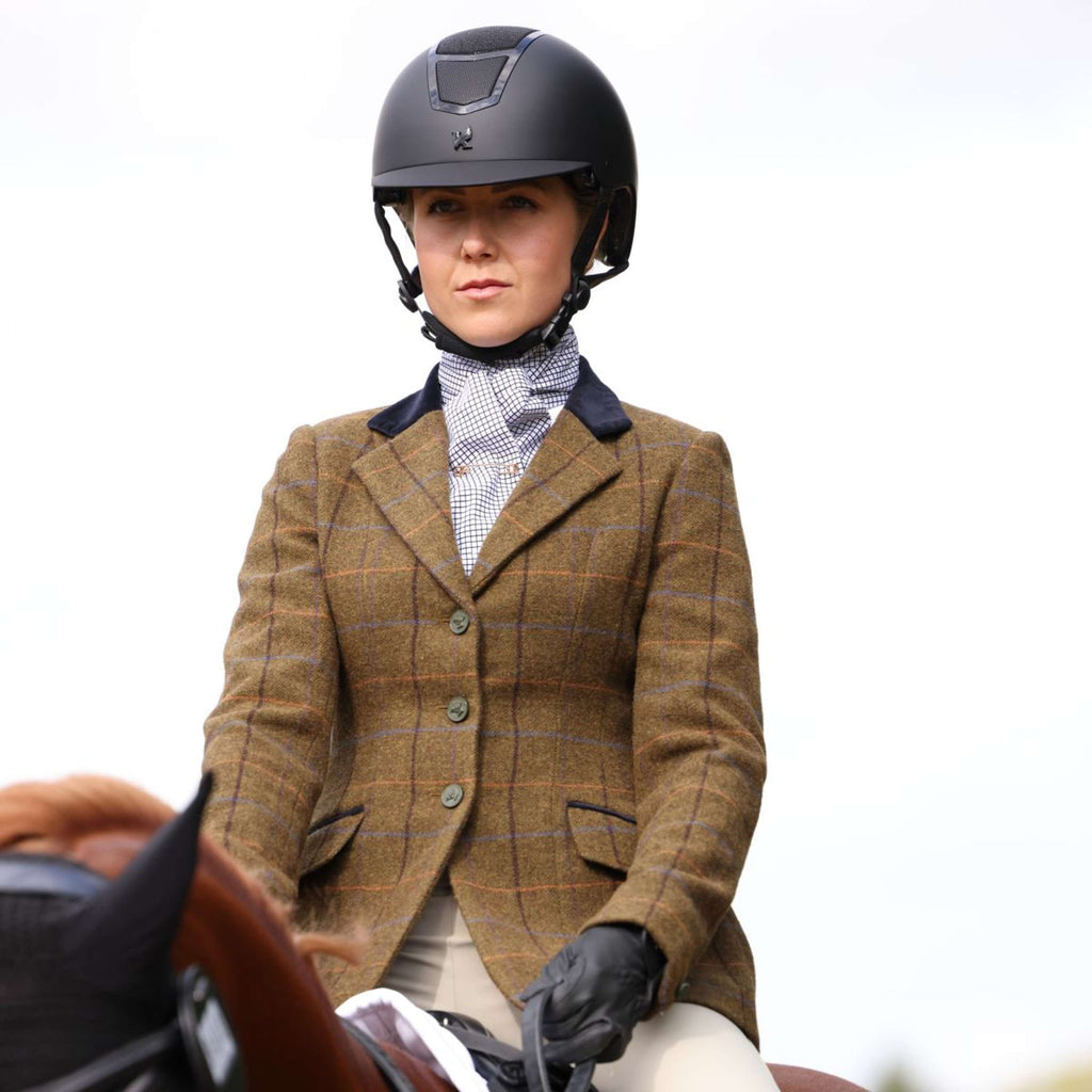 Aubrion by Shires Turnierjacket Saratoga Eichenbraun Check