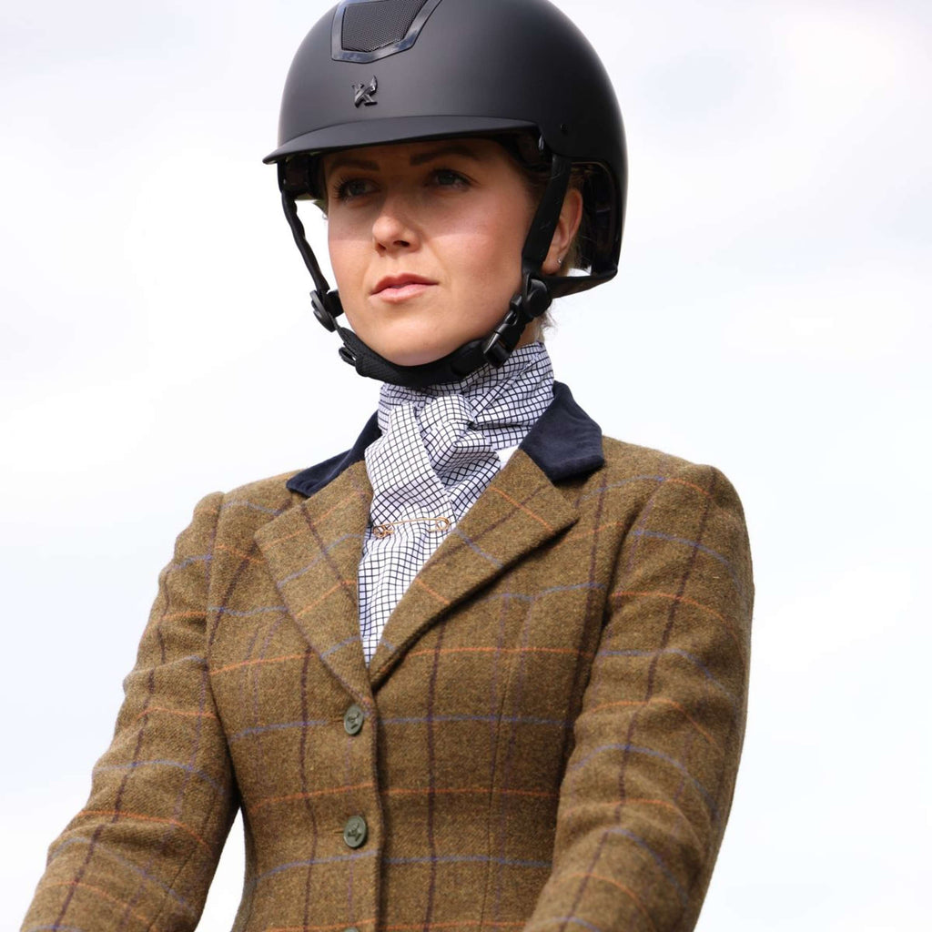 Aubrion by Shires Turnierjacket Saratoga Eichenbraun Check
