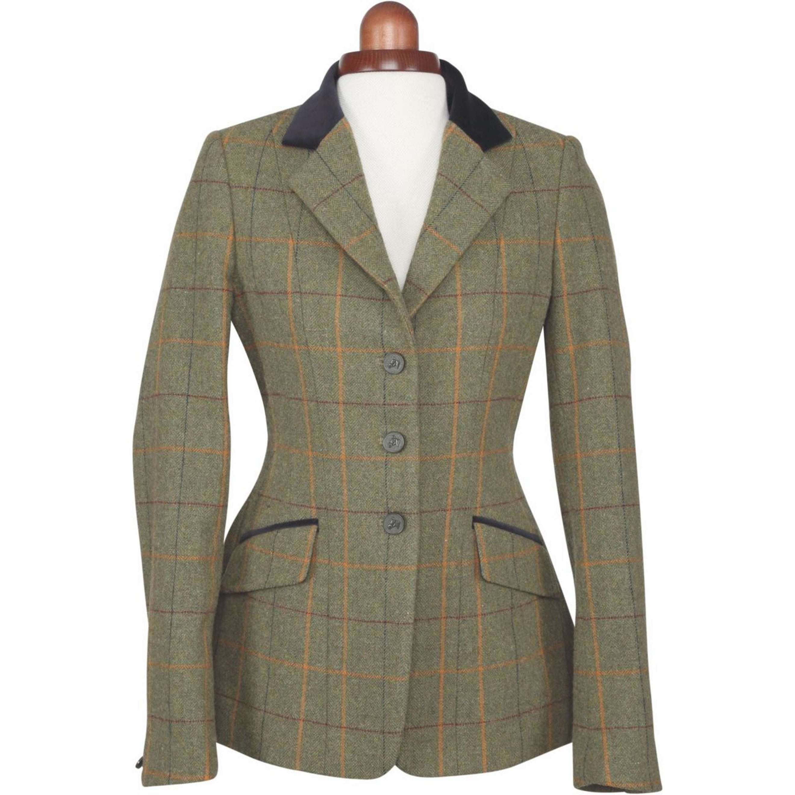 Aubrion by Shires Turnierjacket Saratoga Rot/Gelb/Blau Check Aubrion by Shires Turnierjacket Saratoga Rot/Gelb/Blau Check