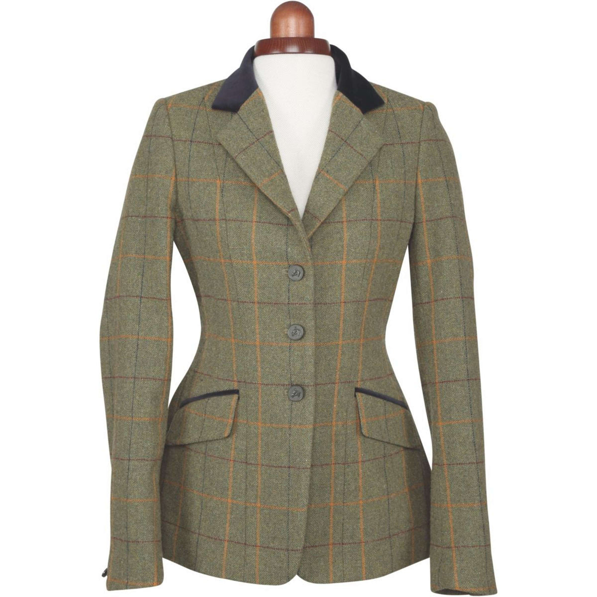 Aubrion by Shires Turnierjacket Saratoga Rot/Gelb/Blau Check