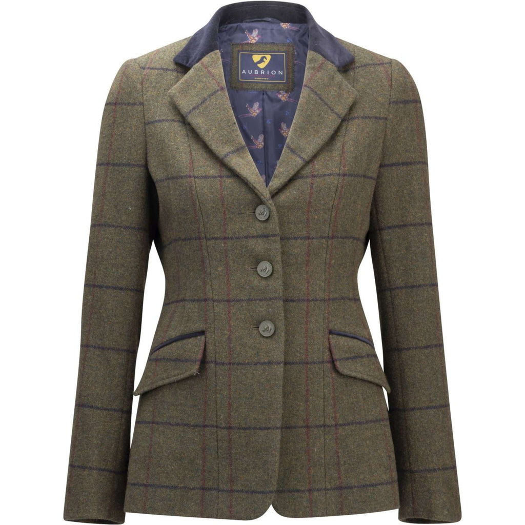 Aubrion by Shires Turnierjacket Saratoga Spruce Grün Check