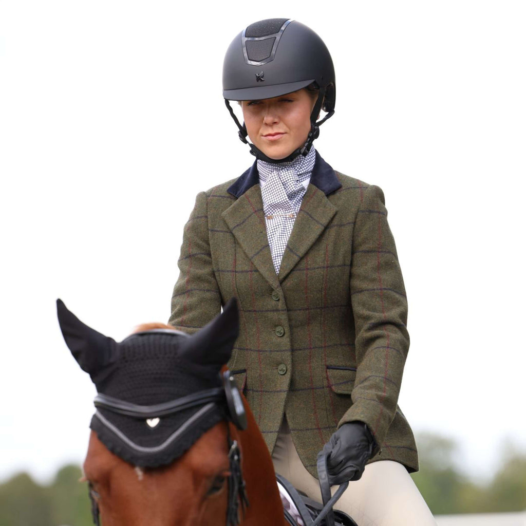 Aubrion by Shires Turnierjacket Saratoga Spruce Grün Check
