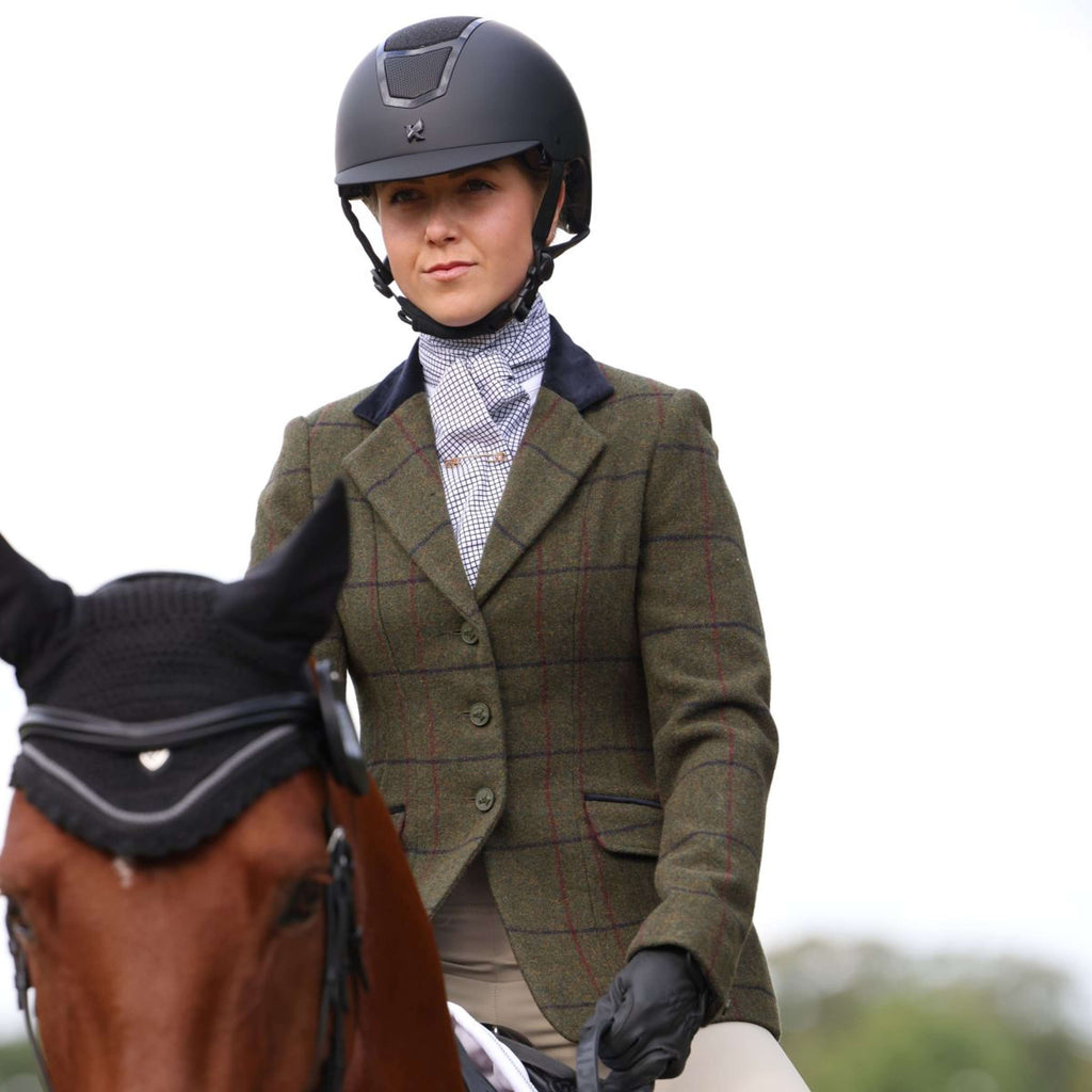 Aubrion by Shires Turnierjacket Saratoga Spruce Grün Check