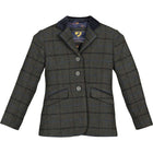 Aubrion by Shires Turnierjacket Saratoga Kinder Dunkel Grün Check
