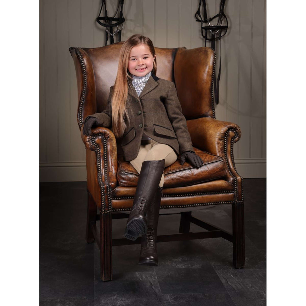 Aubrion by Shires Turnierjacket Saratoga Kinder Grün Check