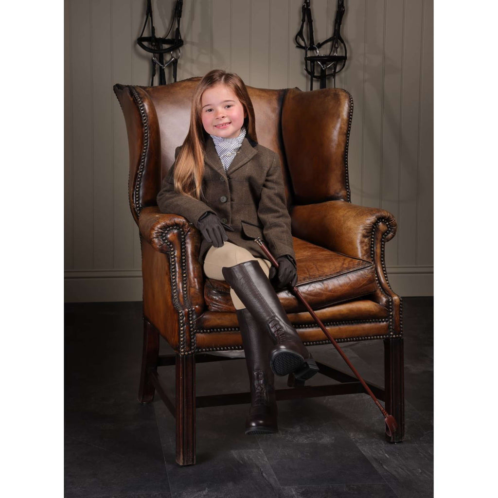 Aubrion by Shires Turnierjacket Saratoga Kinder Grün Check