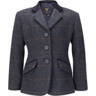 Aubrion by Shires Turnierjacket Saratoga Kinder Juniper Navy Check
