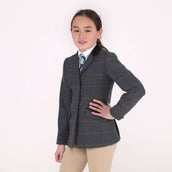 Aubrion by Shires Turnierjacket Saratoga Kinder Juniper Navy Check