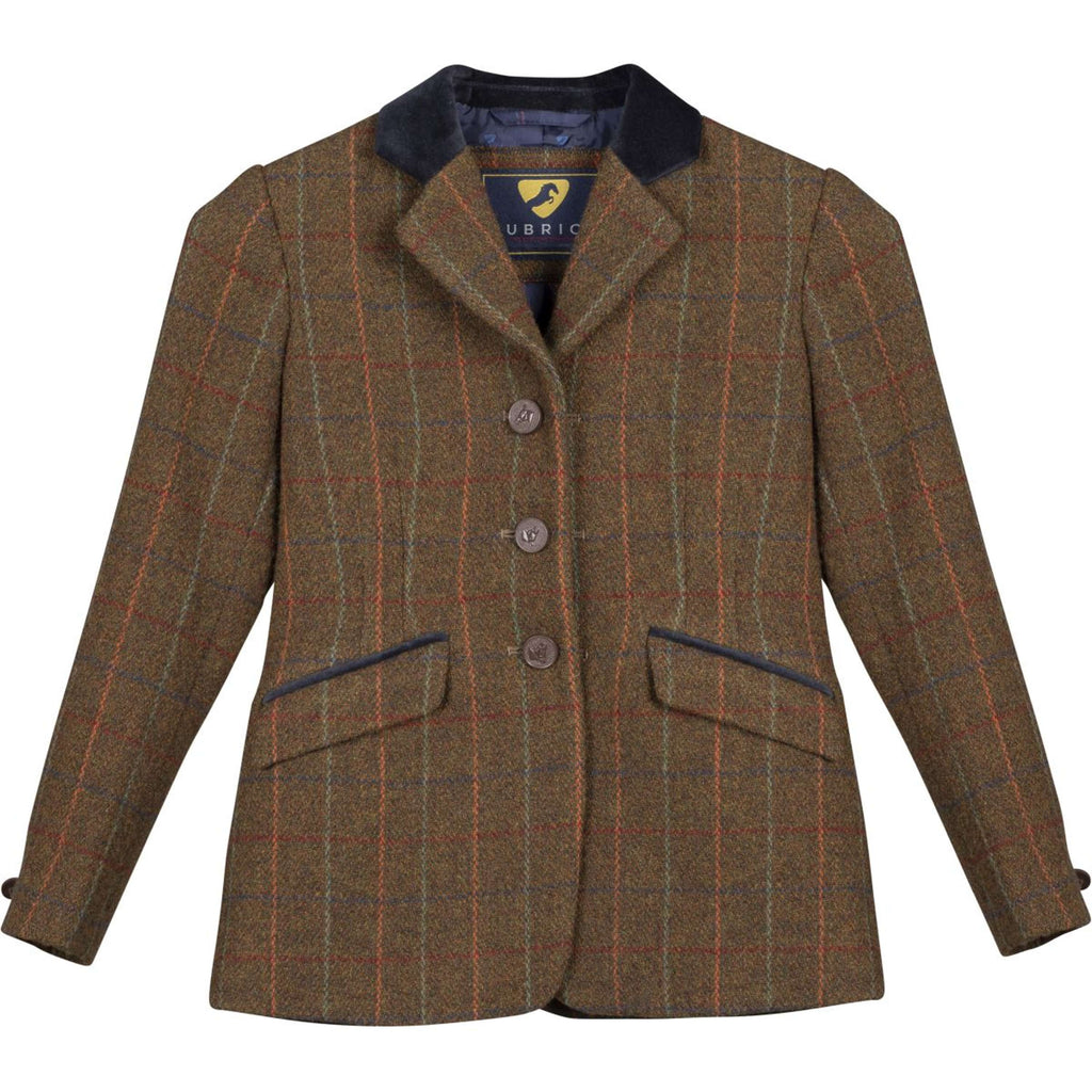 Aubrion by Shires Turnierjacket Saratoga Kinder Rost Check