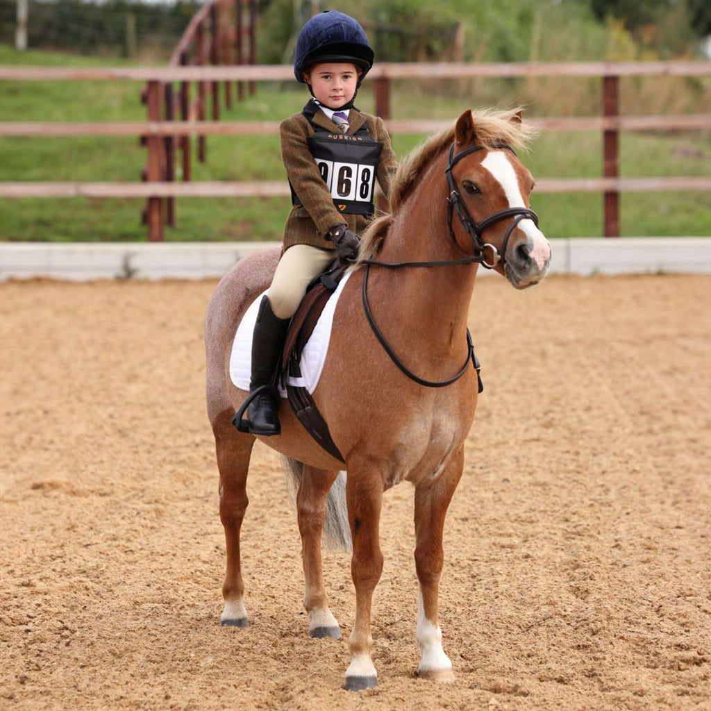 Aubrion by Shires Turnierjacket Saratoga Kinder Rost Check