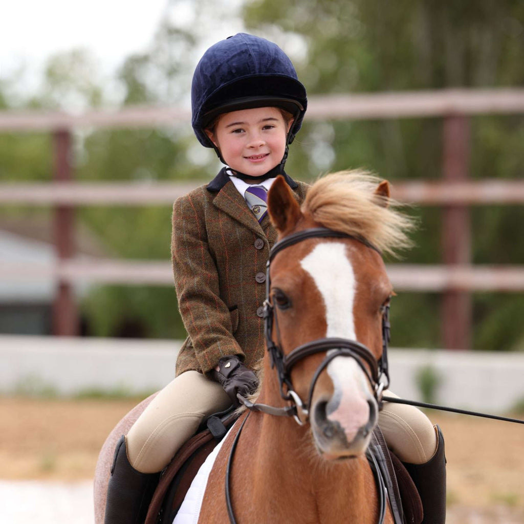 Aubrion by Shires Turnierjacket Saratoga Kinder Rost Check