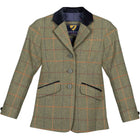 Aubrion by Shires Turnierjacket Saratoga Kinder Rot/Gelb/Blau Check