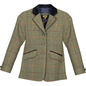 Aubrion by Shires Turnierjacket Saratoga Kinder Rot/Gelb/Blau Check