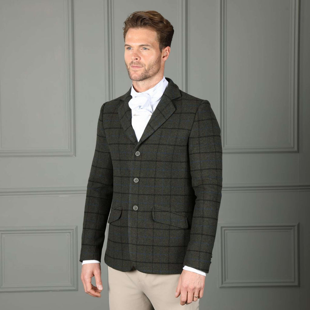 Aubrion by Shires Turnierjacket Saratoga Herren Dunkel Grün Check