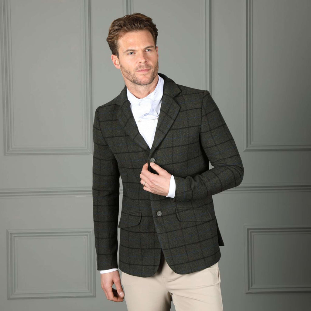 Aubrion by Shires Turnierjacket Saratoga Herren Dunkel Grün Check