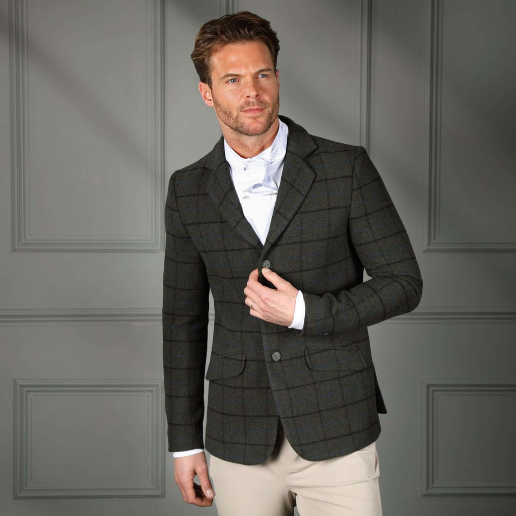 Aubrion by Shires Turnierjacket Saratoga Herren Dunkel Grün Check