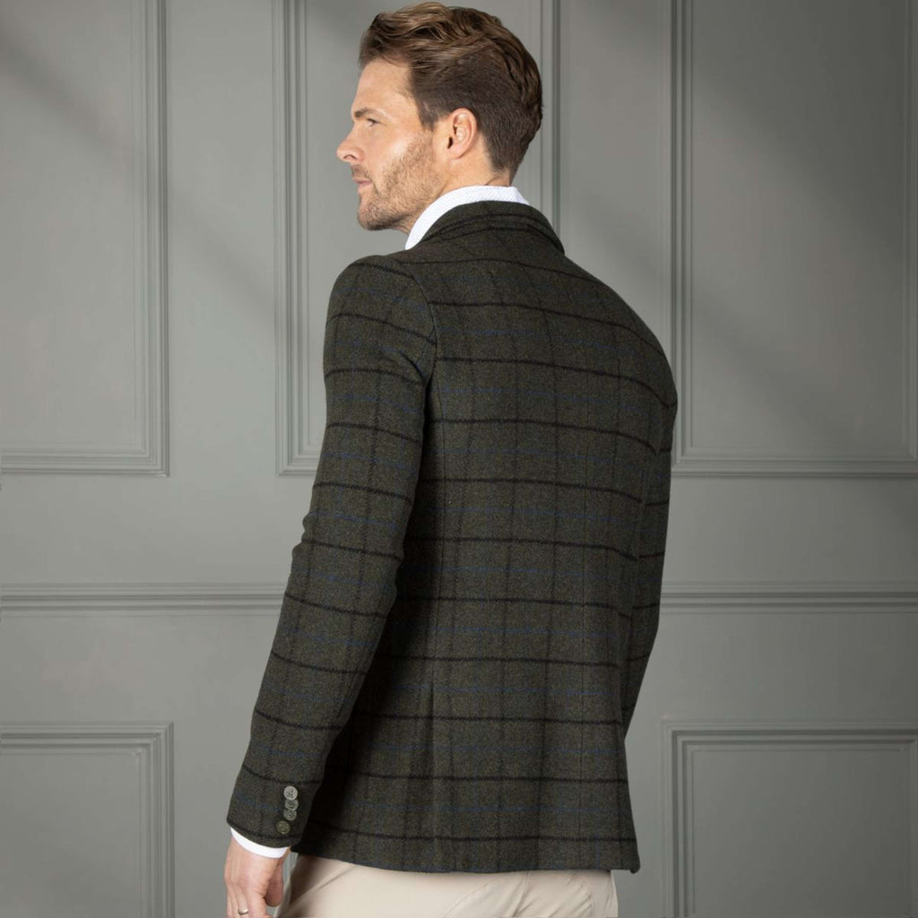 Aubrion by Shires Turnierjacket Saratoga Herren Dunkel Grün Check