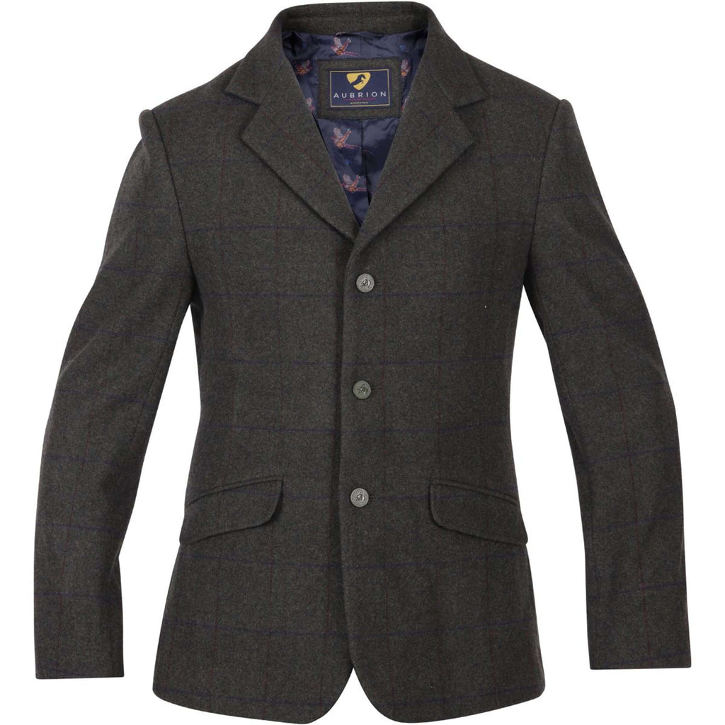 Aubrion by Shires Turnierjacket Saratoga Herren Elm Grün Check