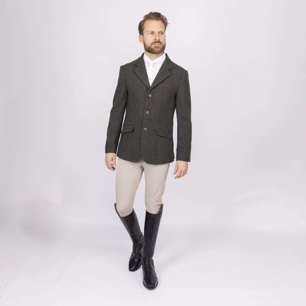 Aubrion by Shires Turnierjacket Saratoga Herren Elm Grün Check
