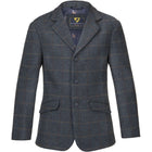 Aubrion by Shires Turnierjacket Saratoga Herren Juniper Navy Check