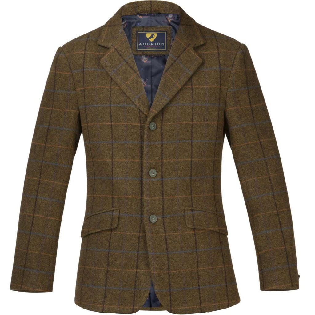 Aubrion by Shires Turnierjacket Saratoga Herren Eichenbraun Check
