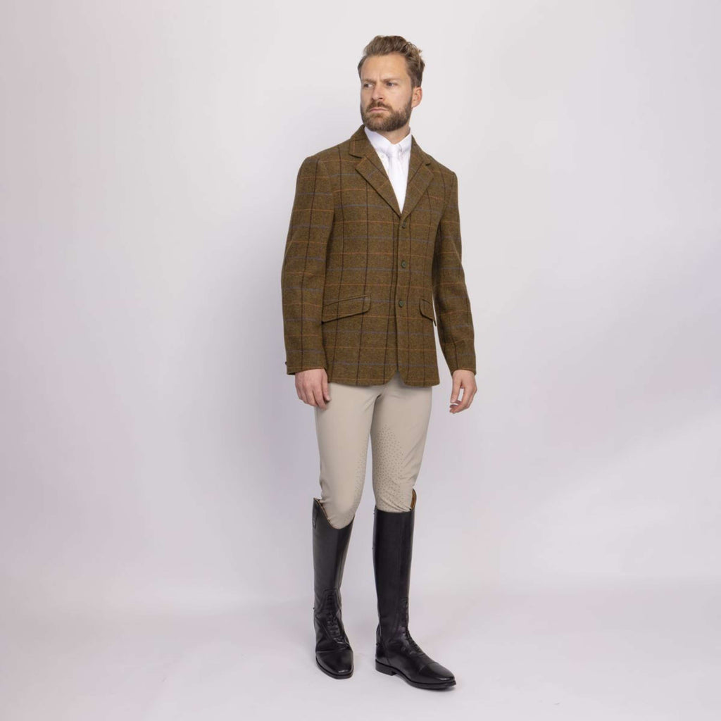 Aubrion by Shires Turnierjacket Saratoga Herren Eichenbraun Check