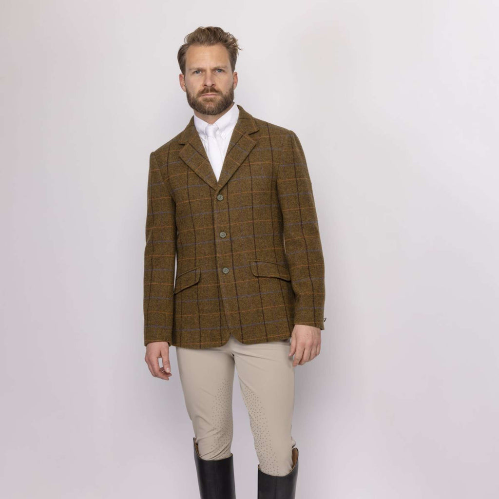 Aubrion by Shires Turnierjacket Saratoga Herren Eichenbraun Check