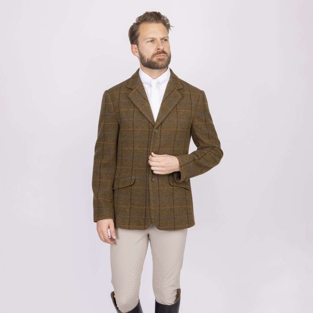 Aubrion by Shires Turnierjacket Saratoga Herren Eichenbraun Check