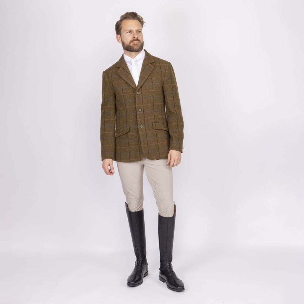 Aubrion by Shires Turnierjacket Saratoga Herren Eichenbraun Check