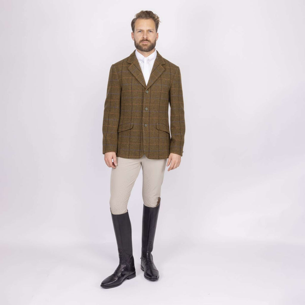Aubrion by Shires Turnierjacket Saratoga Herren Eichenbraun Check