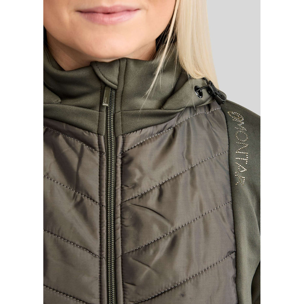 Montar Jack MoEverline Hybrid Detachable Hood Golden Quartz Crystals Forest Green