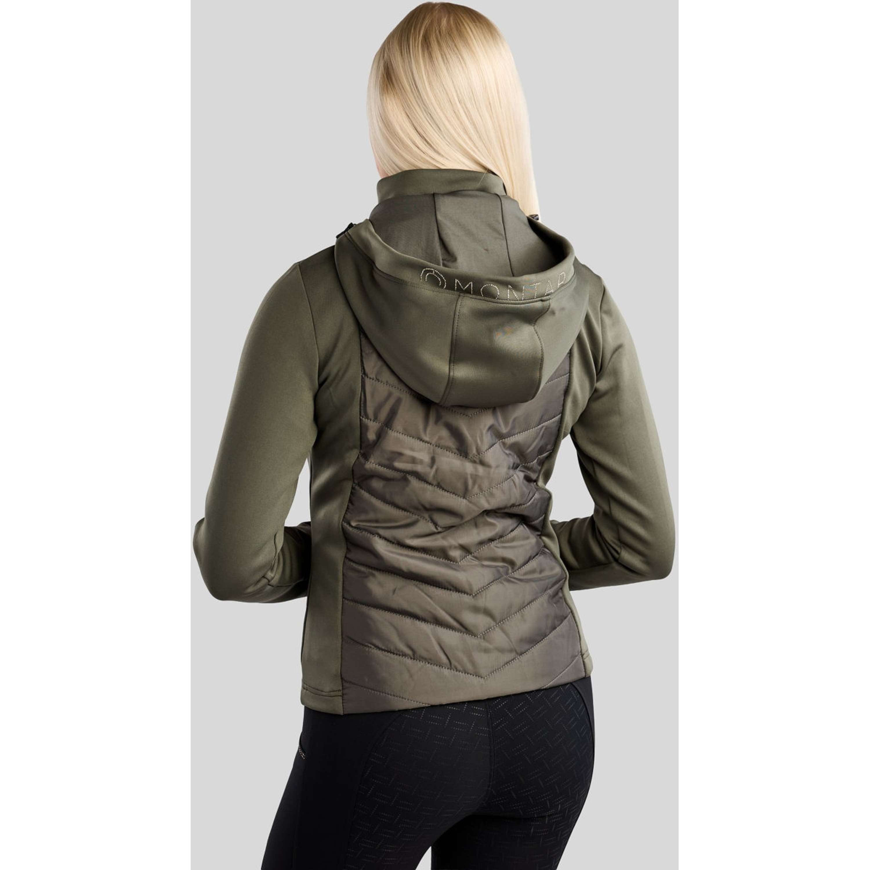 Montar Jack MoEverline Hybrid Detachable Hood Golden Quartz Crystals Forest Green