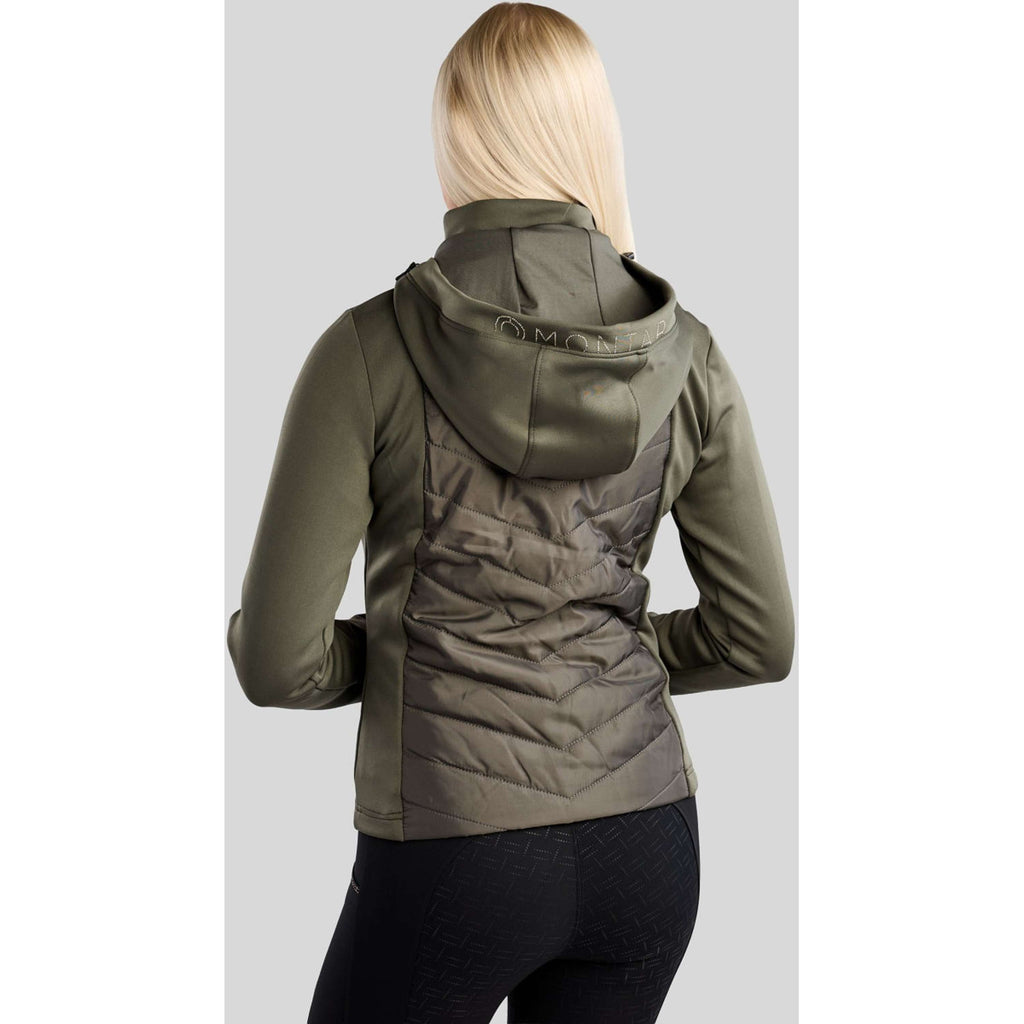 Montar Jack MoEverline Hybrid Detachable Hood Golden Quartz Crystals Forest Green