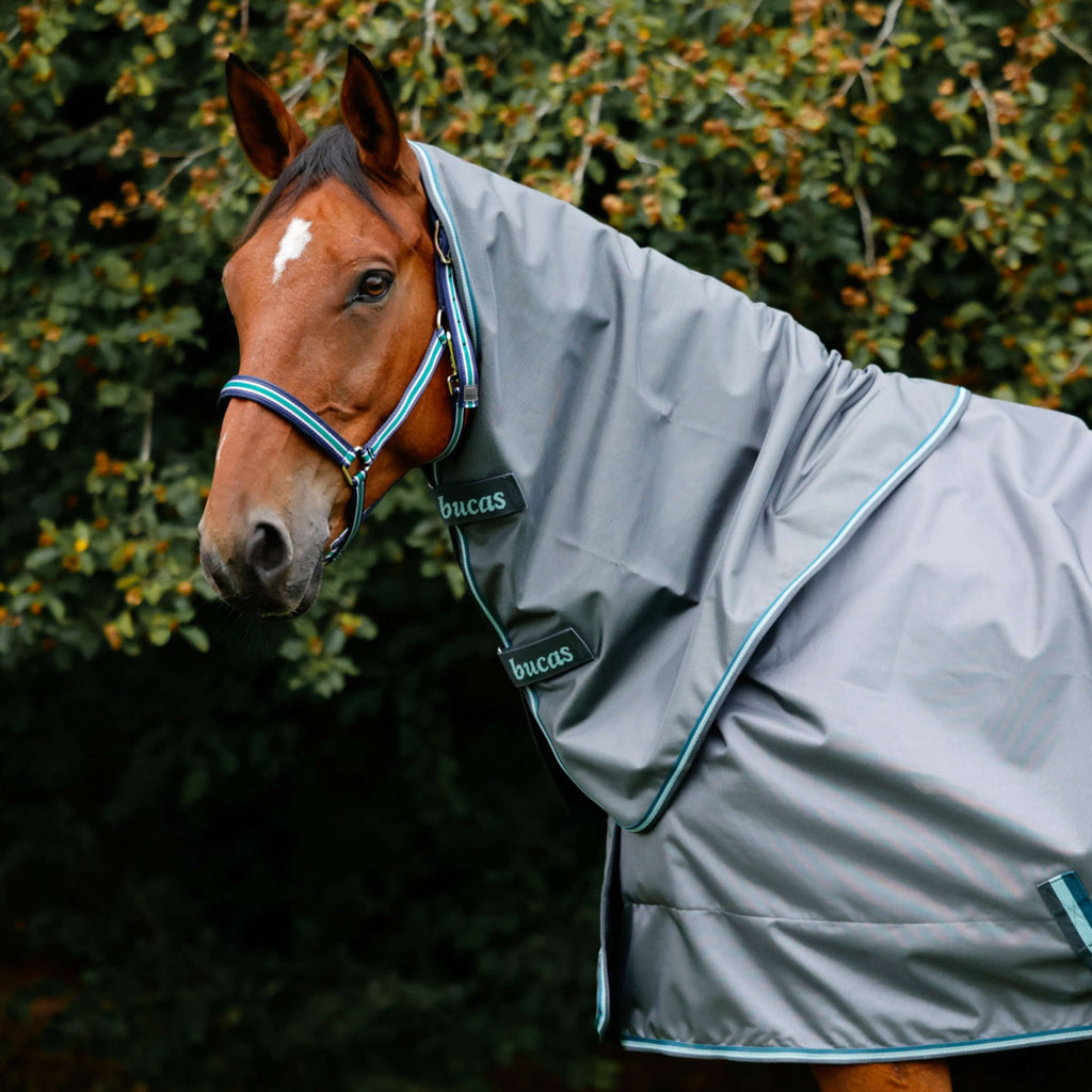 Bucas Halsstück Smartex Iron Gate/Teal