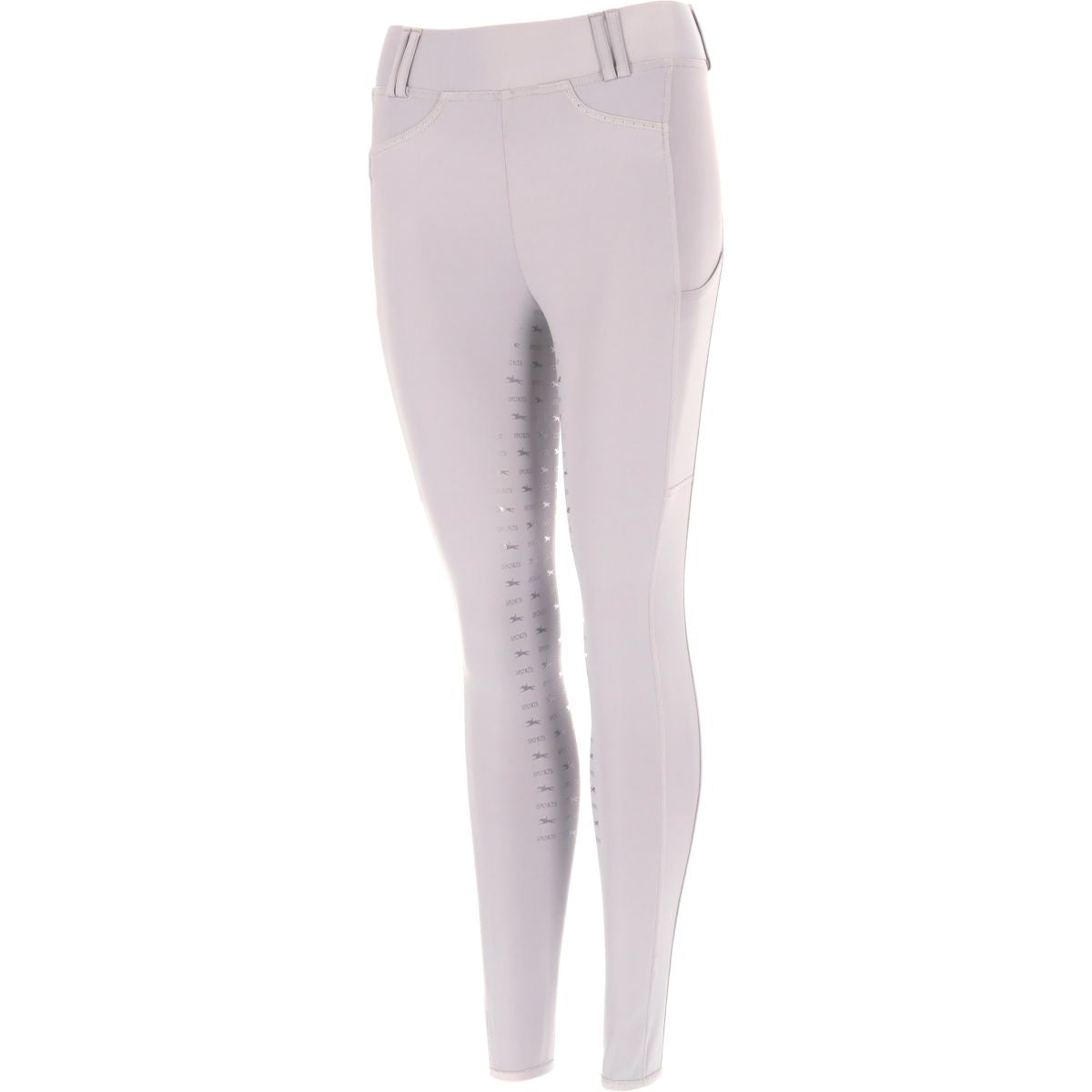 Schockemöhle Reitleggings Classy Sporty Full Grip Chalk