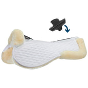 Stübben Sattelunterleger Streamline Lambswool Springen Weiß