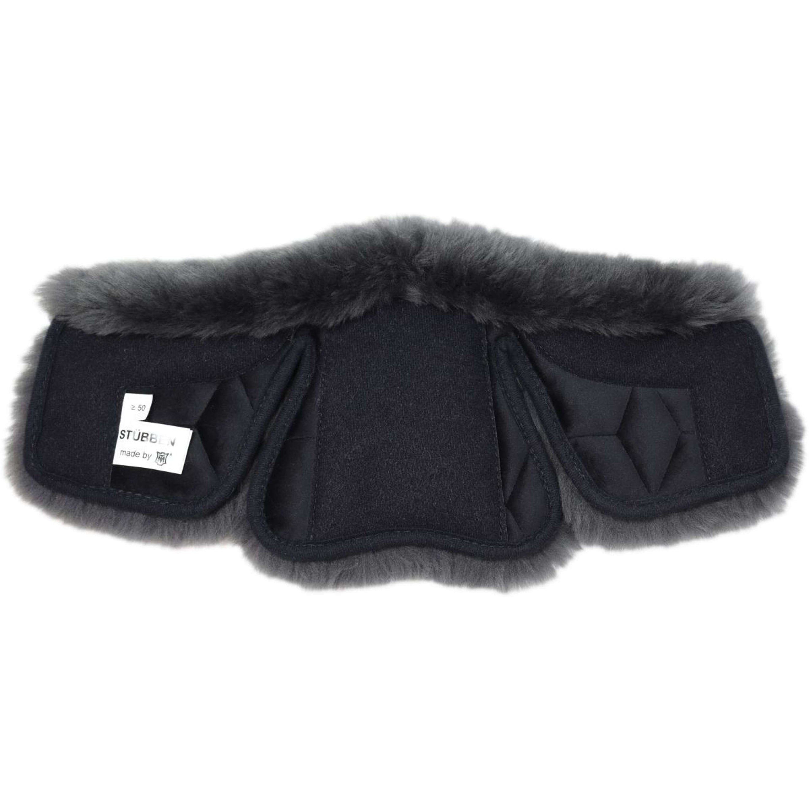 Stübben Sattelgurtschoner Equi-Soft by Mattes Lammfell Grafiet Stübben Sattelgurtschoner Equi-Soft by Mattes Lammfell Grafiet