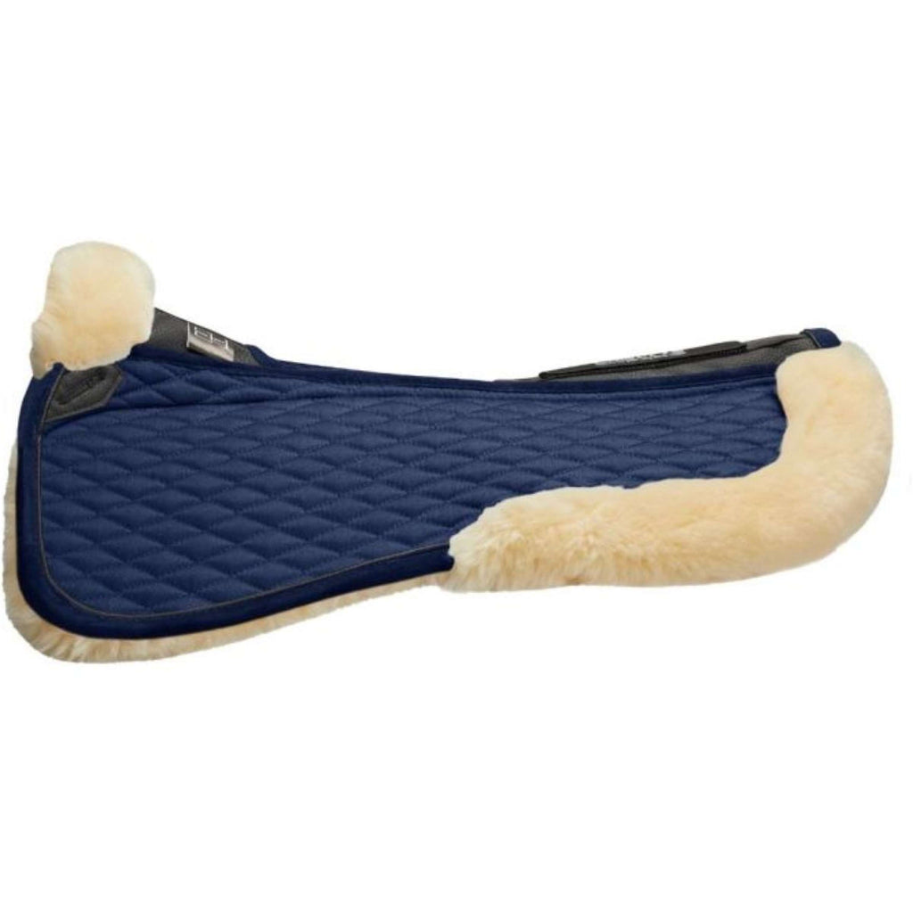 Stübben Sattelunterleger Streamline Lambswool Dressur Blau