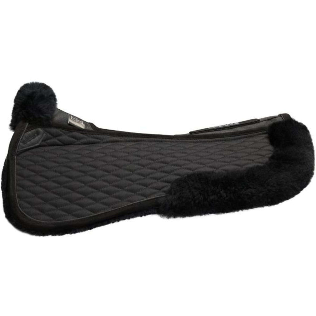 Stübben Sattelunterleger Streamline Lambswool Dressur Schwarz