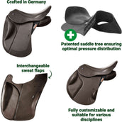 Stübben Springsattel REVsport Ebenholz