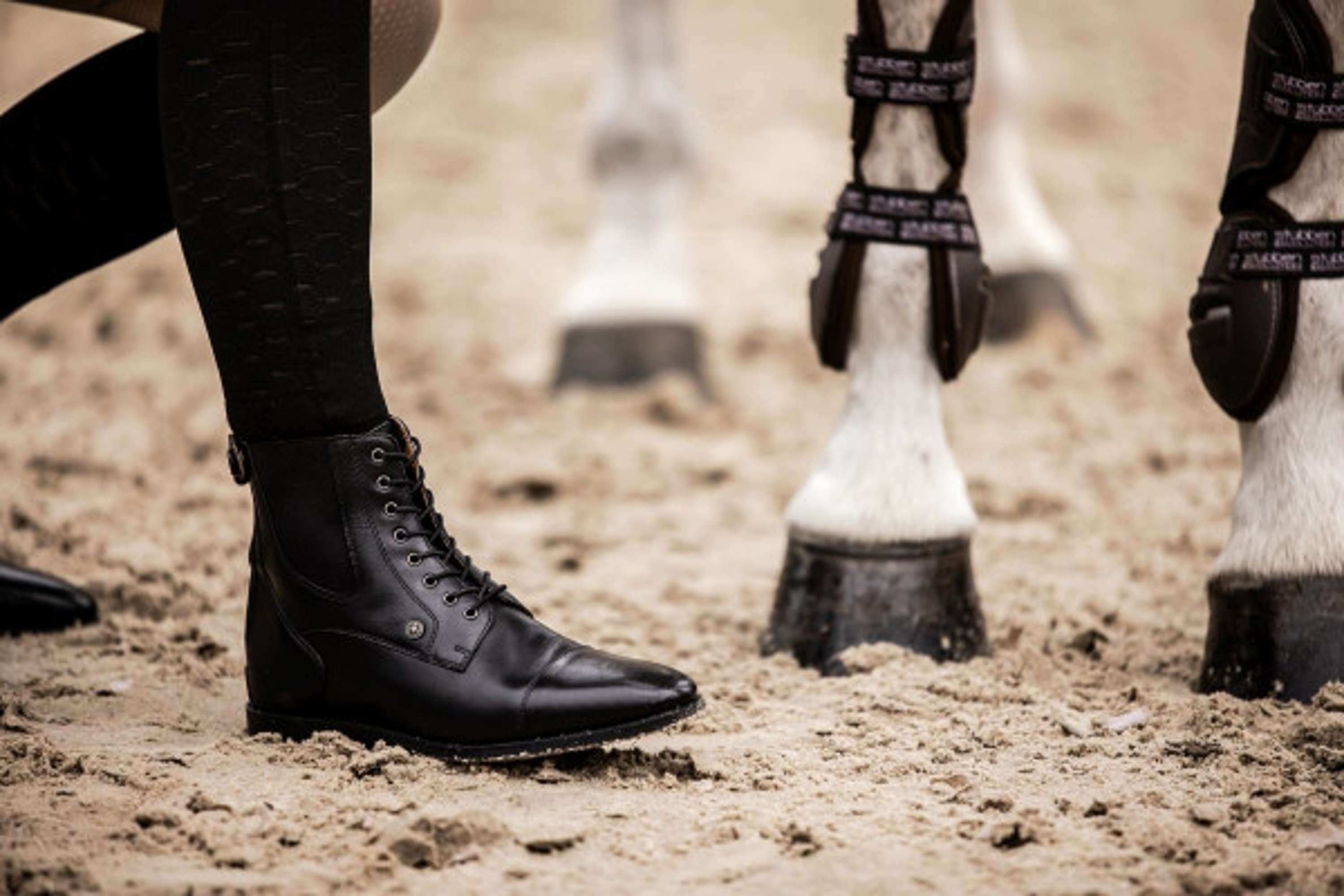Suedwind Stiefeletten Florentina BZ mit Schnürsenkeln Schwarz