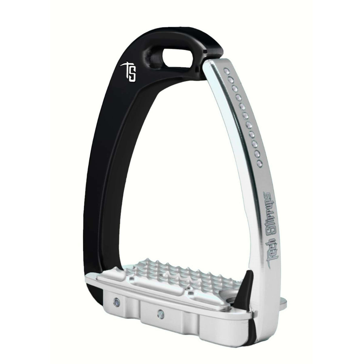 Tech Stirrups Steigbügel Venice Swarovski Kind Schwarz/Silber