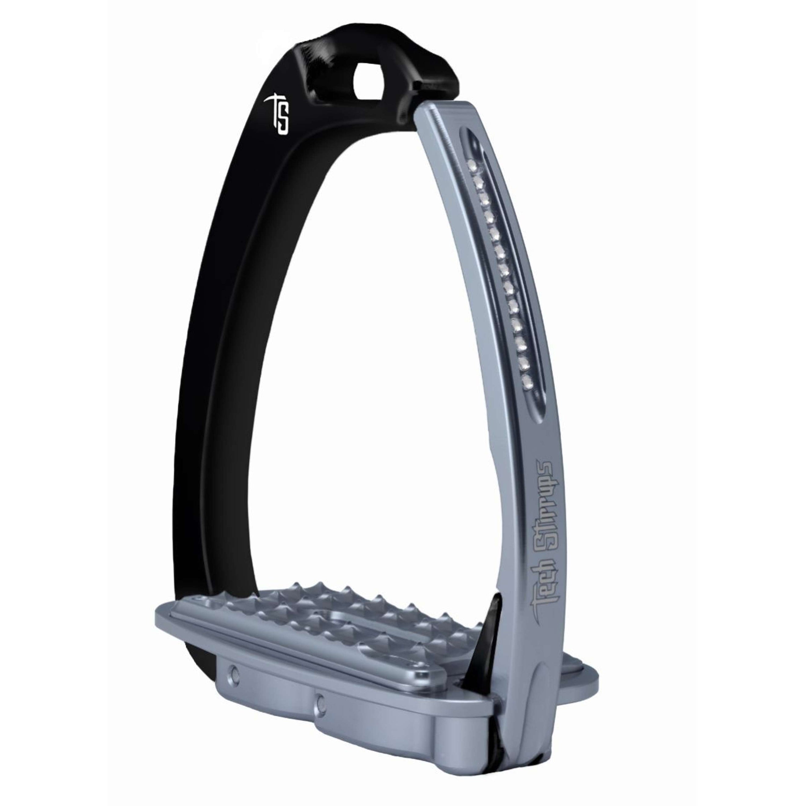 Tech Stirrups Steigbügel Venice Sloped Evo Swarovski Schwarz/Titan Tech Stirrups Steigbügel Venice Sloped Evo Swarovski Schwarz/Titan
