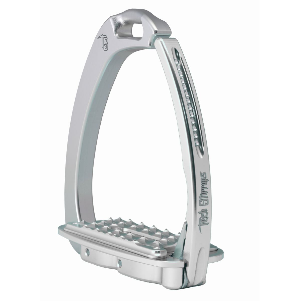 Tech Stirrups Steigbügel Venice Sloped Evo Swarovski Silber/Silber