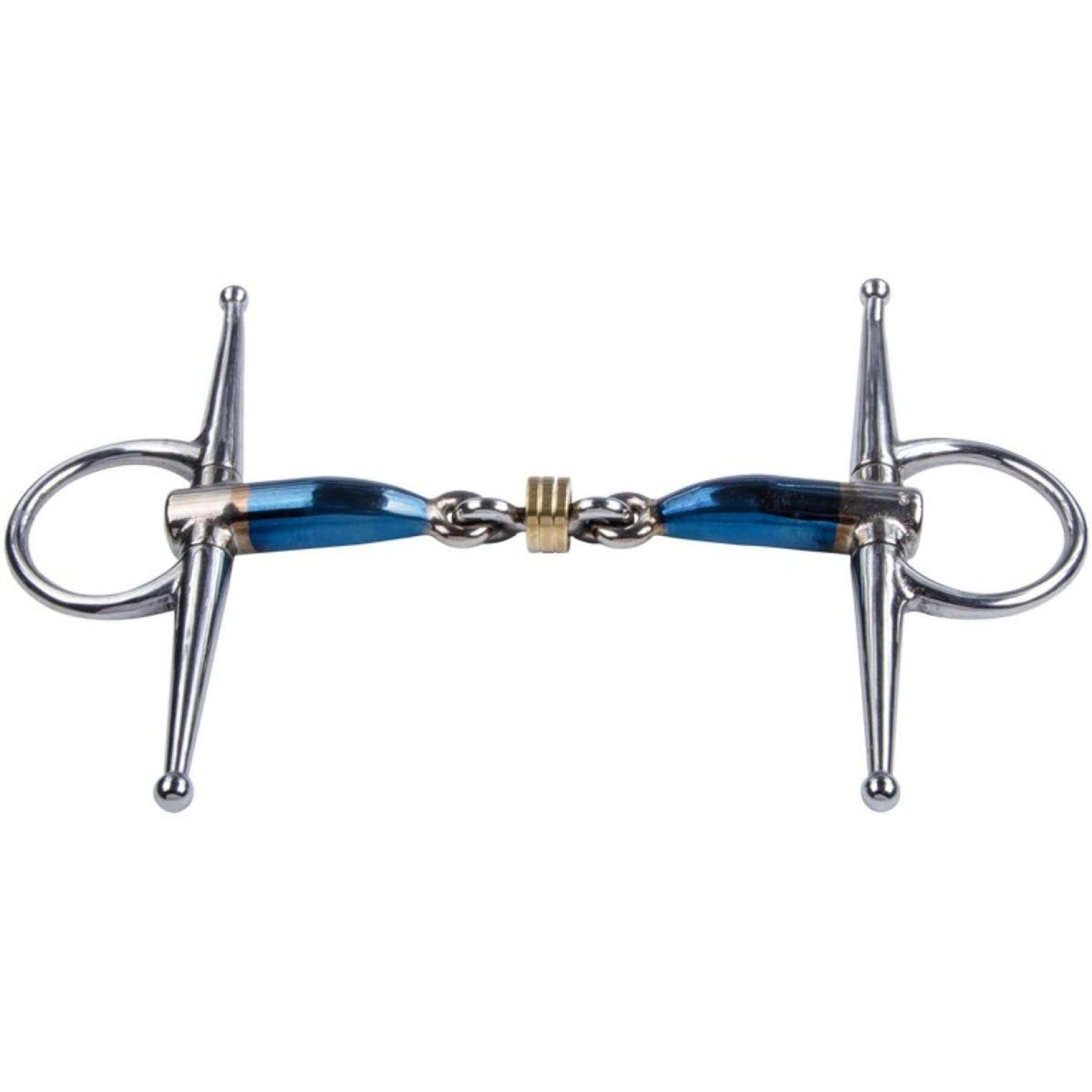 Trust Knebeltrense Sweet Iron Brass ring 16mm Trust Knebeltrense Sweet Iron Brass ring 16mm